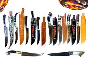 Узбекские ножи (пчак) из города Чуст