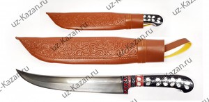 Узбекский нож Дамаск «Пчак» №49