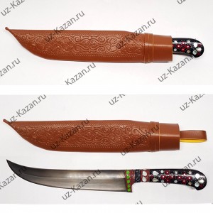 Узбекский нож Дамаск «Пчак» №47