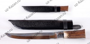 Узбекский нож Дамаск «Пчак» №11
