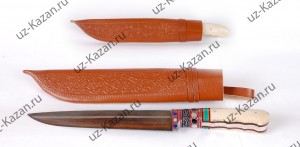 Узбекский нож Дамаск «Пчак» №24