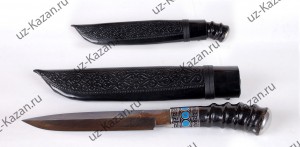 Узбекский нож Дамаск «Пчак» №13