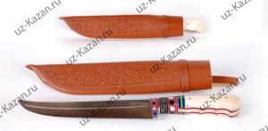 Узбекский нож Дамаск «Пчак» №26